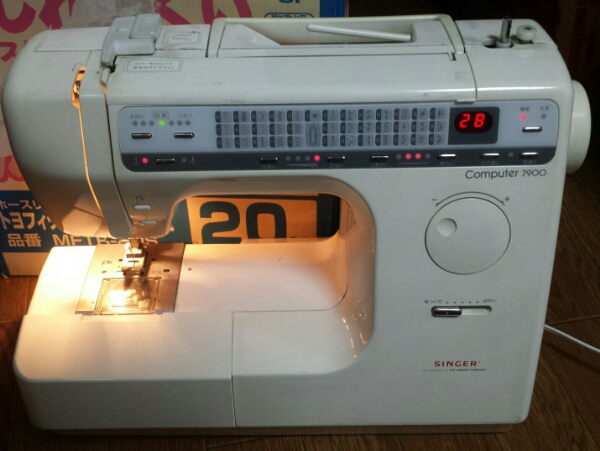 SINGERシンガーComputerコンピューター7900ミシン日本製中古品