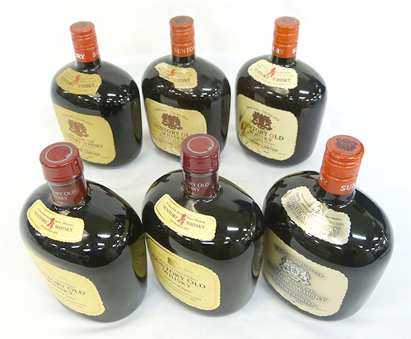 （M3105）サントリーウィスキーまとめ★オールド★計6点★お酒