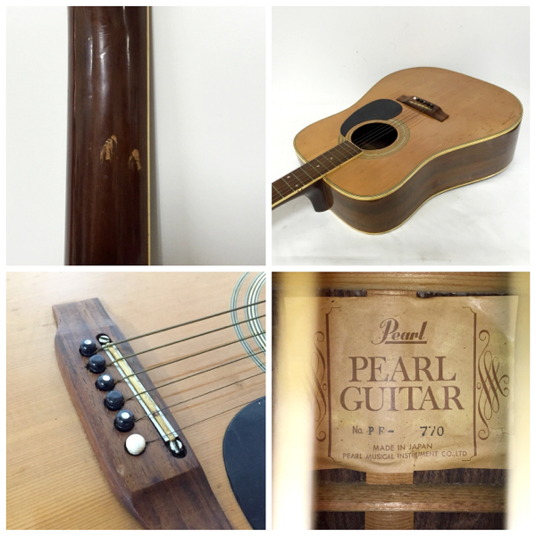 Pearl PF-770 アコースティックギター Pearl / アコースティックギター / PF-770 / ビンテージ (81B) C
