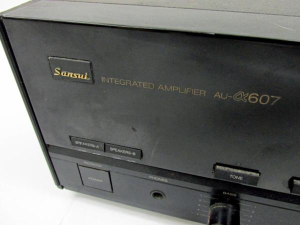 SANSUI サンスイ AU-α607 プリメインアンプ ジャンク品■U2118