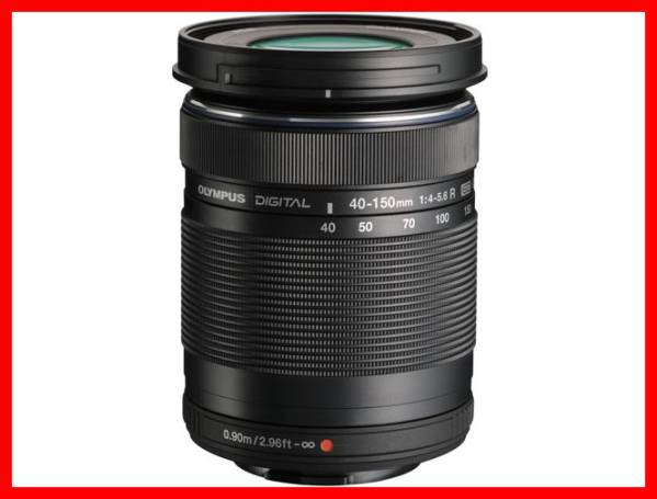 ★新品・保証付★M.ZUIKO DIGITAL ED 40-150mm F4.0-5.6 R 黒★_1