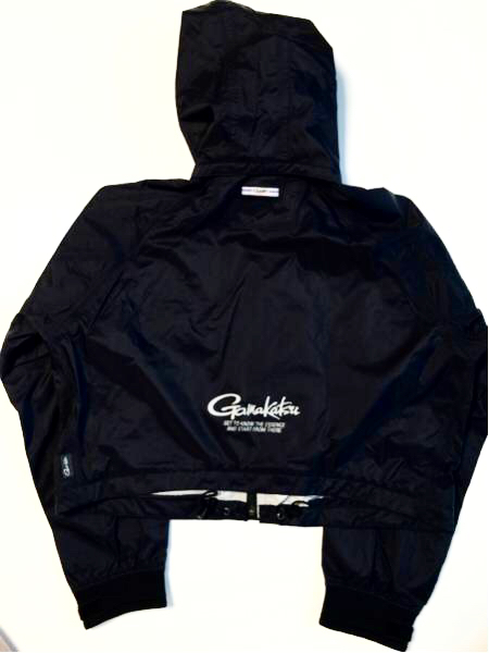 極上美品・がまかつ鮎ショートレインウェア サイズM_2