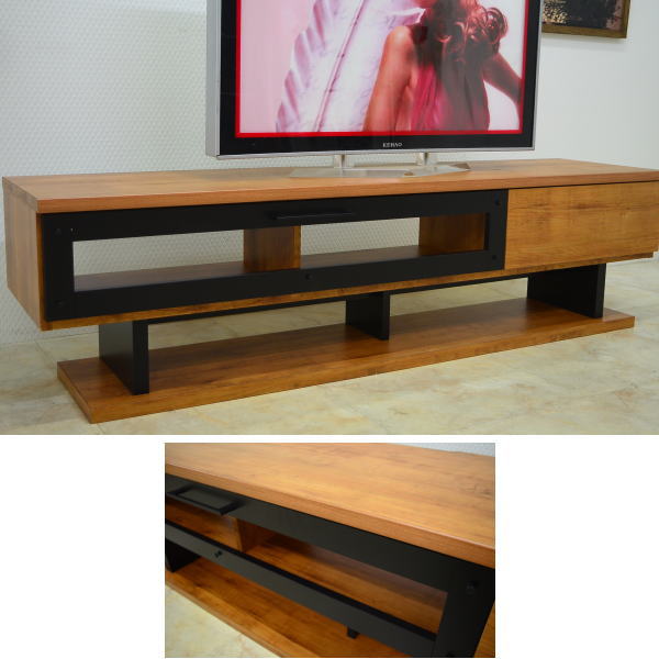 NJ30B^北欧BR160幅テレビ台ローボード訳有1円アウトレット展示品