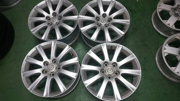 マツダ純正　MPV　アルミホイル4本