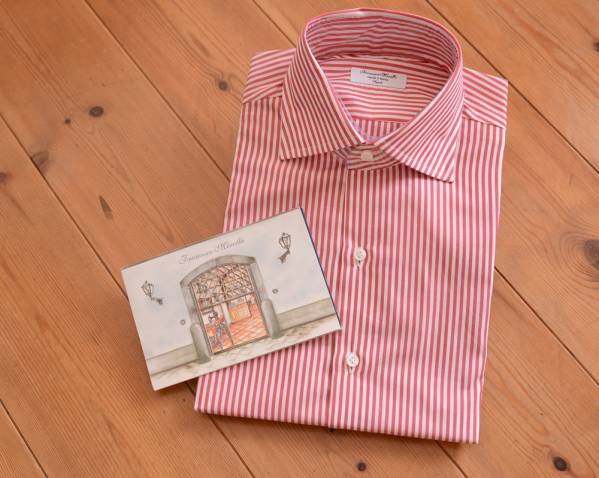 注文品 フランチェスコメローラ シャツ 39相当 新品