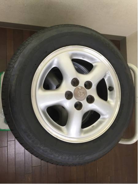 【タイヤ美品】トヨタ14インチ 4本セット 1円～♪