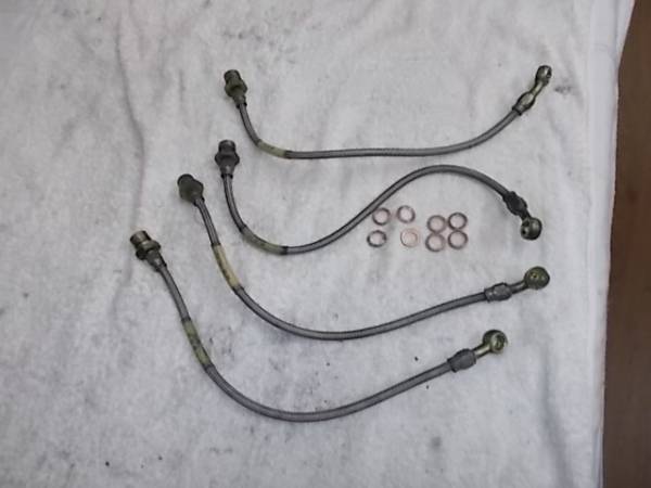 34 SXE10 アルテッツァ TRD ブレーキホース メッシュホース