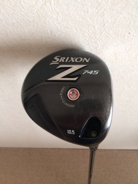 スリクソンZ745★10.5°★クロカゲXM★SR　レアスペック！