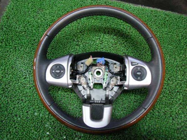 平成25年 N-ONE JG2 純正 ウッド レザー ハンドル ステアリング 【公式