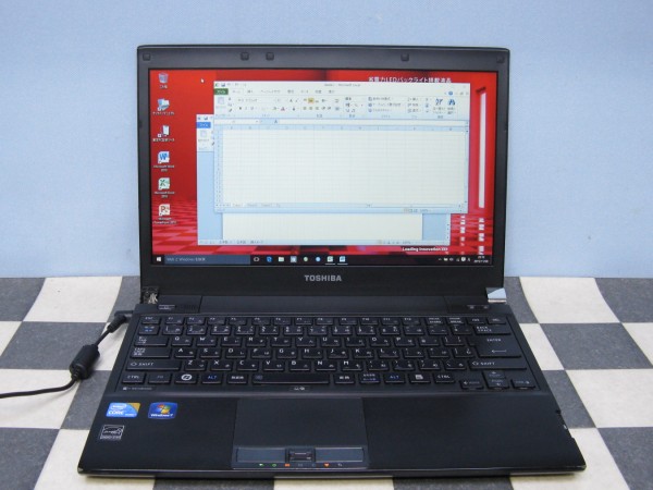●Windows10済 東芝 R730 Core i3 Office2010 ちょい難