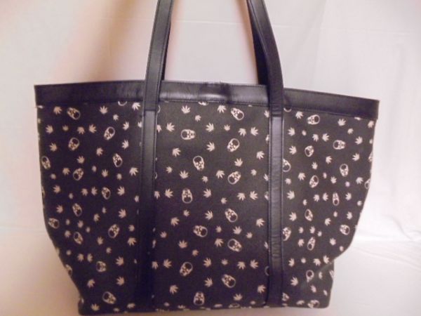 USEDルシアンペラフィネスカル ヘンプ モノグラム トートバッグ