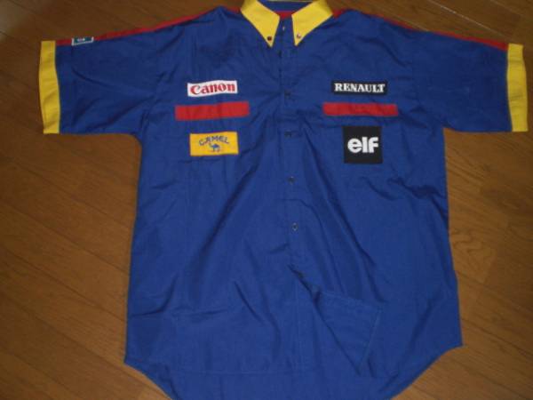 CANON WILLIAMS/ウィリアムズルノー/ピットシャツ/F1/キャノン