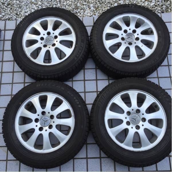 ベンツ W169 Aクラス REVO1 185/65R15 アルミホイール4本セット