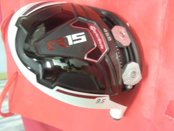 ●高反発処理 2015年式 テーラーメイドR15(9.5度)ヘッドのみ