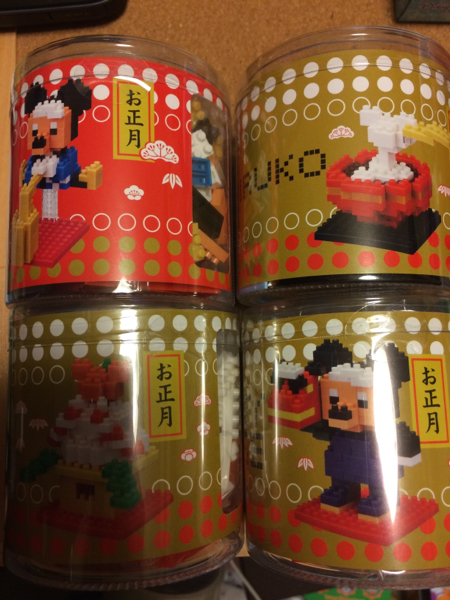 ディズニーナノブロック お正月4種セット ノークレーム 【公式通販】