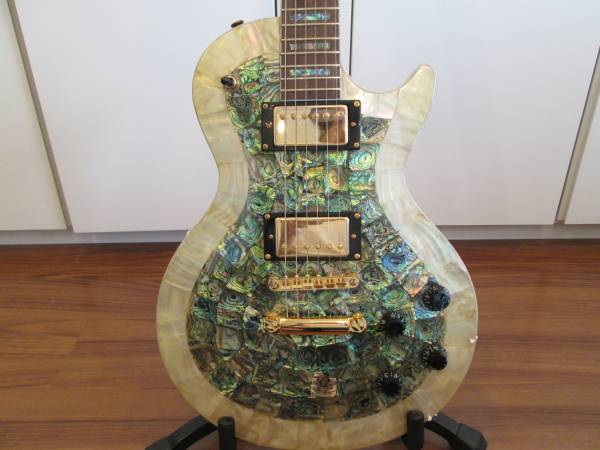 珍品 AntonioTsai アントニオ工房 豪華パール装飾SGギター Weird
