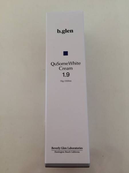 即決◆ビーグレン QuSomeホワイトクリーム1.9 15ｇ 新品