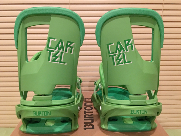 【新品未使用】BURTON 14-15 CARTEL Mサイズ グリーン yonex 011