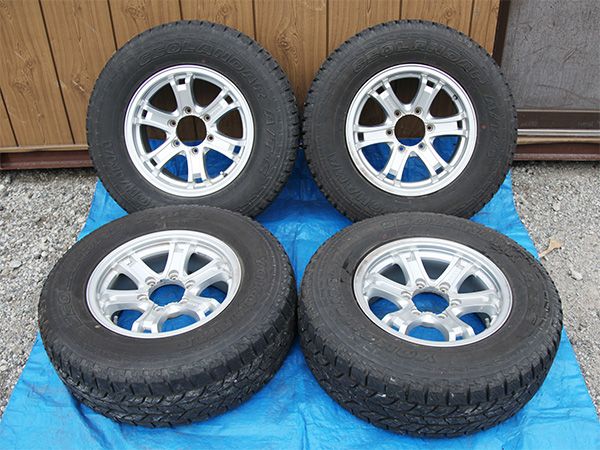 ビックホーン等用アルミ&タイヤ★245/70R16 107H★GEOLANDAR