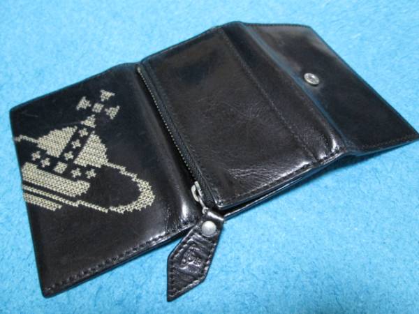 中古良品☆ヴィヴィアンウエストウッド/5連キーケース/黒/レザー