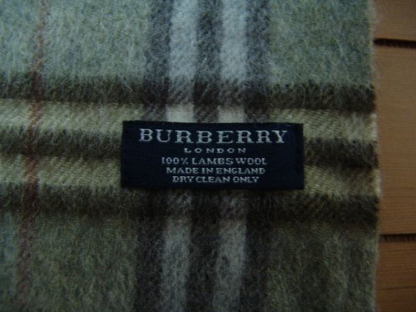 バーバリー マフラー ウール | 90s - メルカリ MU BURBERRY WL