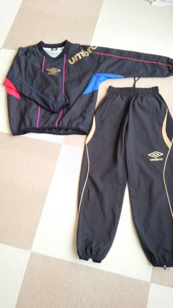 アンブロ★黒★ピステセット★140㎝_1