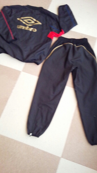 アンブロ★黒★ピステセット★140㎝_2