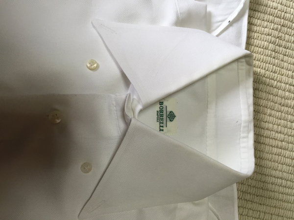 ルイジボレッリ シャツ ホワイト