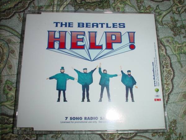 ビートルズ☆HELP！日本PROMO CD ７ SONG RADIO SAMPLER PCD3363