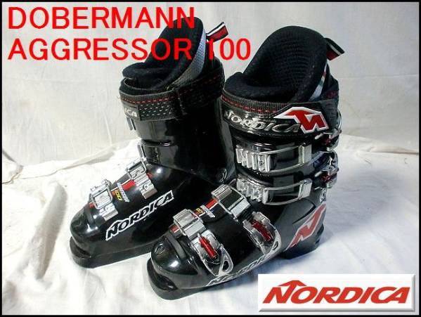 NORDICA ノルディカ ドーベルマン アグレッサー ノルディカ ドーベルマンアグレッサー 100 23cm～23.5cm 中古 NORDICA
