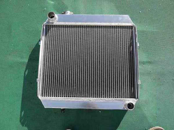 ★新品★E-840　ハコスカ　L型　2層　アルミラジエーター　
