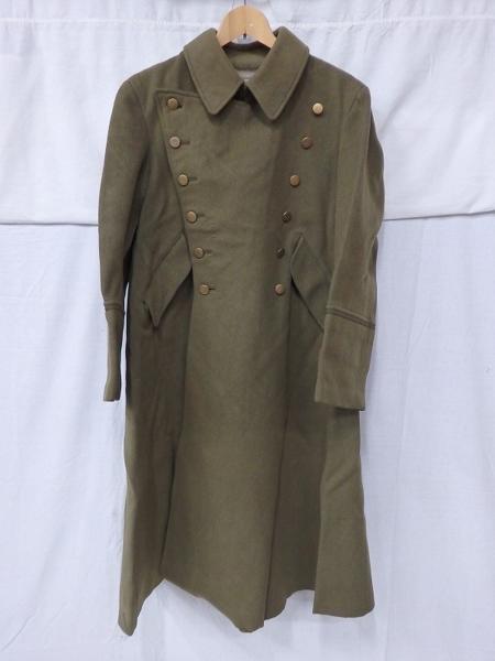 B08520 大日本帝国陸軍 将校用 外套 コート 軍装品 尉官袖線付