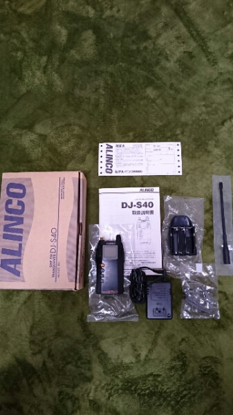 アルインコ DJ-S40 美品 作動良好