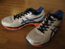 アシックス　GEL-KAYANO　19　27.5ｃｍ　白・青・オレンジ