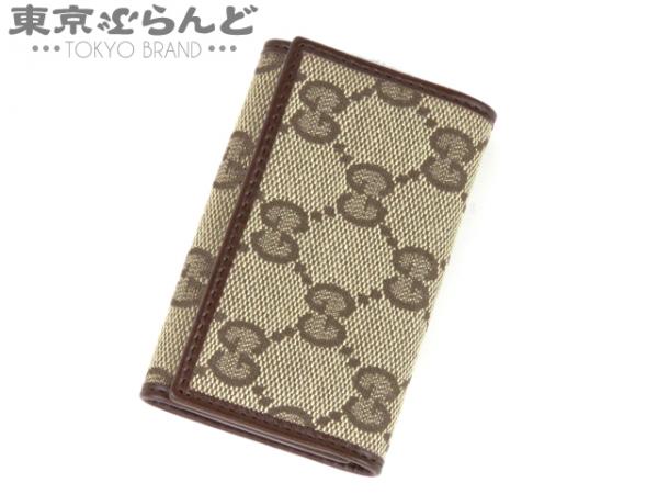 101120117 グッチ 6連キーケース GGキャンバス ベージュ 茶 概 要