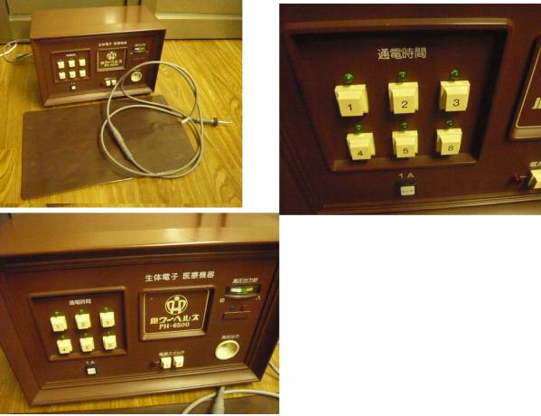 家庭用電位治療器 パワーヘルス PH-6500 動作OK 　即決は送料込