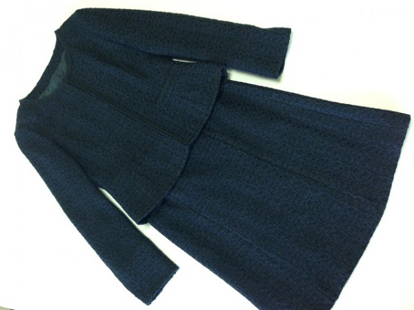 ★新品★東京ソワール/ツイード素材の素敵なスーツ/卒業式入学式