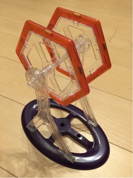 マグフォーマー 114P+車輪、観覧車パーツ付き MAGFORMERS お値下げ MAGFORMERS マグフォーマー 互換 観覧車パーツ 六角形2付 送料0