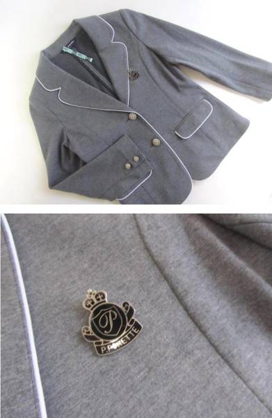 POM PONETTE ポンポネット ジャケットS 140 受験 卒業 入学式