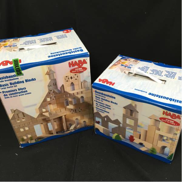 ドイツ製 HABA社☆白木 積み木 60+26ピース_2