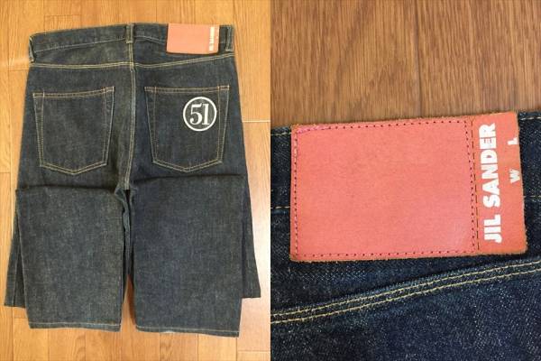 JIL SANDER　ジルサンダー　ワッペンデニム
