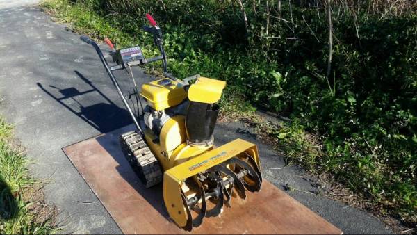 ジャンク品】売り切り 小型除雪機／スズキ SNOWSHOOT ／鳥取発 Yahoo 