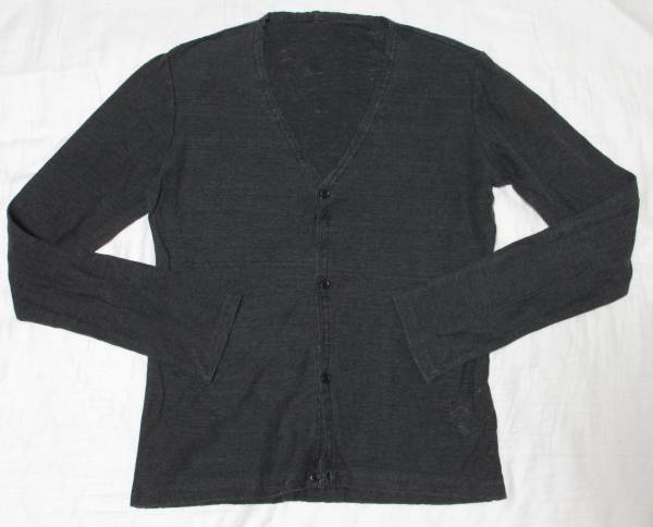 新品 バックラッシュ BACKLASH リネン カーディガン L
