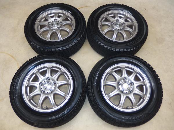LAYCEA山ありスタッドレス付205/65R15 15x6+53ステップワゴン