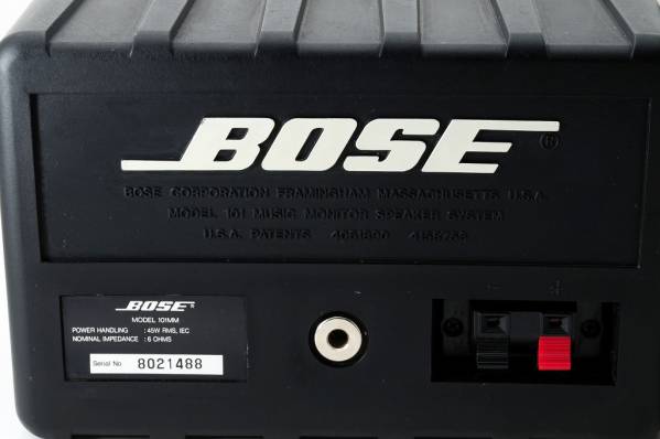良品 BOSE コンパクト スピーカー101MM シリアル連番 ③ *198M 87540