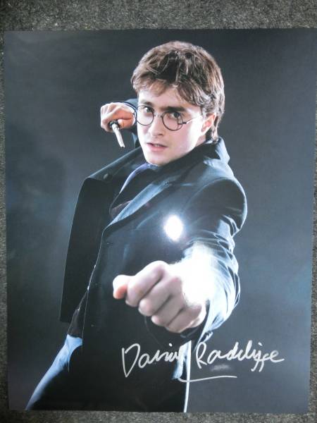 ハリー・ポッター◆ ダニエル・ラドクリフ 直筆サイン(証明書付)