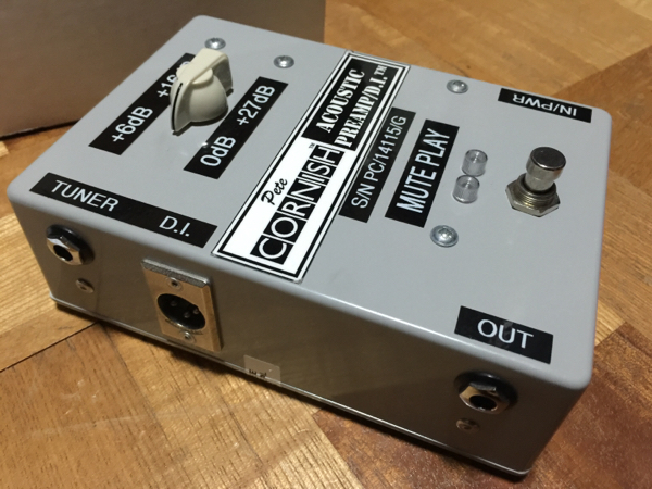 ギター Pete Cornish Acoustic Preamp Pete Cornish Acoustic Preamp DI ピートコーニッシュ Gilmour ピート