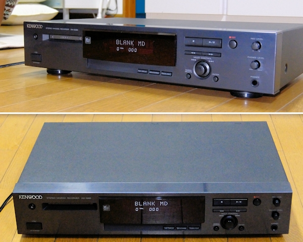 ☆ TORIO-KENWOOD DM-3090 MDデッキ 完動美品 リモコン/取説/MD