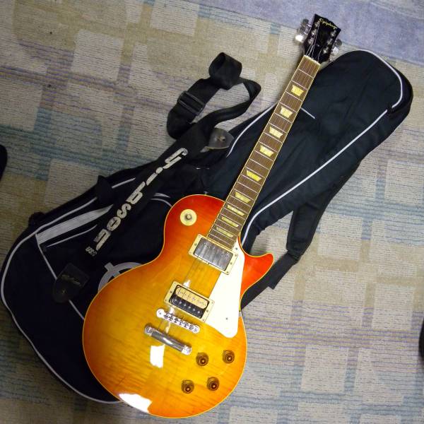 Junk！希少！Epiphone Japan / LesPaul Stunderd Gibson head ! AF