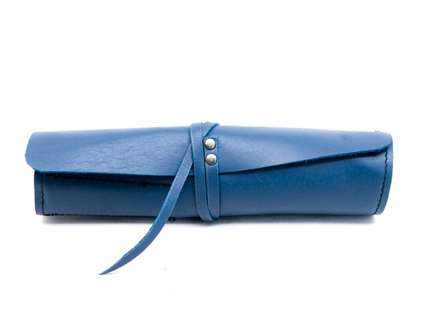 【ハンドメイド】姫路レザー　 ロールアップペンケース【革】_1